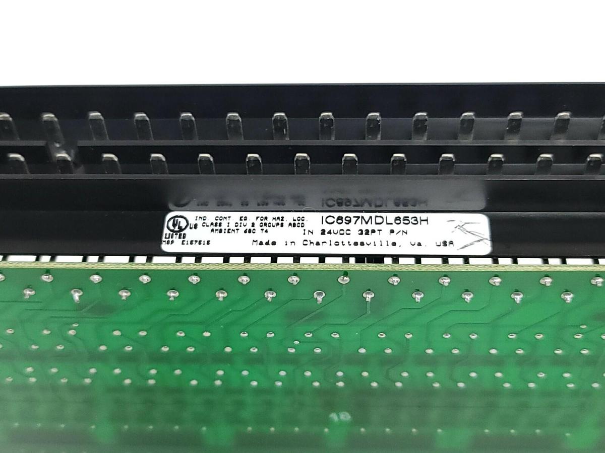 Used GE FANUC IC697MDL653H DISCRETE INPUT MODULE 32 POINTS 24 VDC