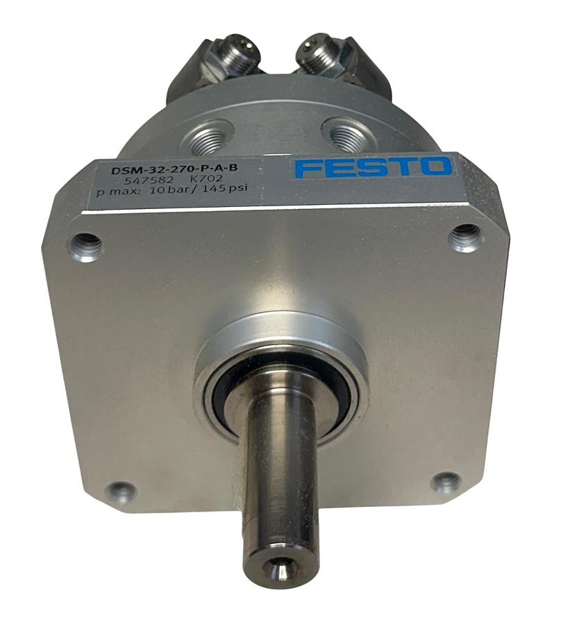 Used FESTO DSM-32-270-P-A-B / 547582 SEMI-ROTARY DRIVE DSM SERIES ACTUATOR 32mm NSMP