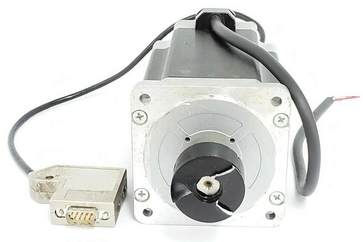 Used ADVANCED MICRO CONTROLS SM34-1100DE STEPPER MOTOR W/ ENC34-1000 ENCODER