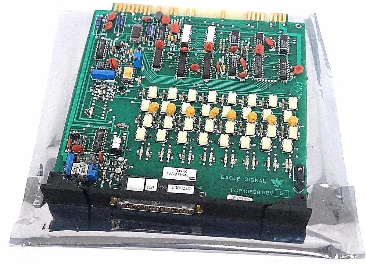 Refurbished REPAIRED EAGLE SIGNAL FCP10558 REV. 5 THERMOCOUPLE BOARD CP740L1 SM07