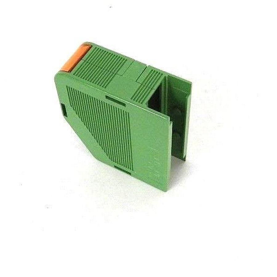 Used NEW PHOENIX CONTACT KGS-MSTB 2.5/10 CONNECTOR CABLE HOOD GREEN 10PIN
