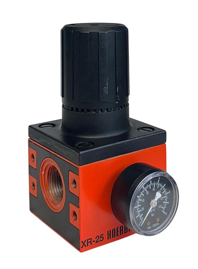 Used HOERBIGER XR-25 / XR25 PRESSURE REGULATOR 0-10BAR (1600kPa) USNP