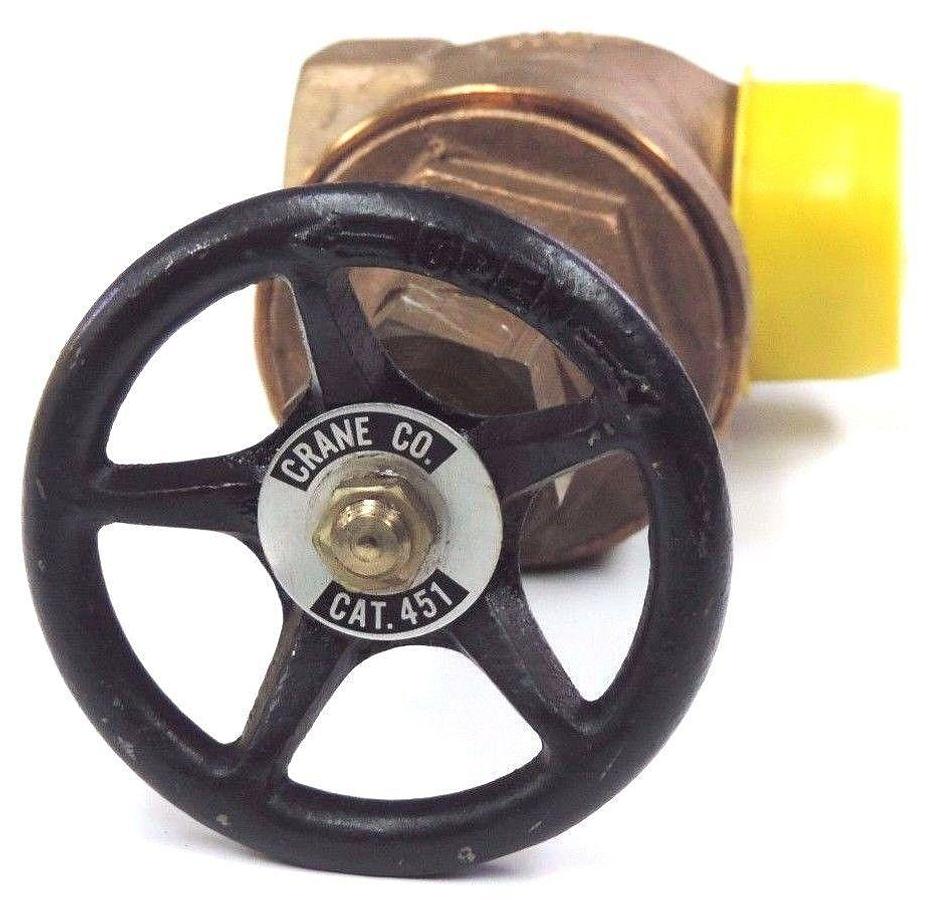 Used NEW CRANE CO. CAT. 451 CHECK VALVE 1-1/2" 175W