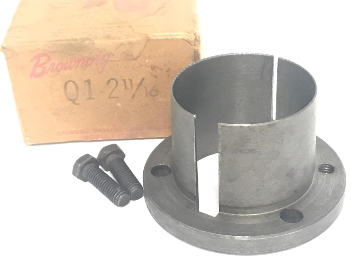 Used NEW BROWNING Q1-2-11/16 SPLIT TAPER BUSHING 2-11/16" BORE Q121116