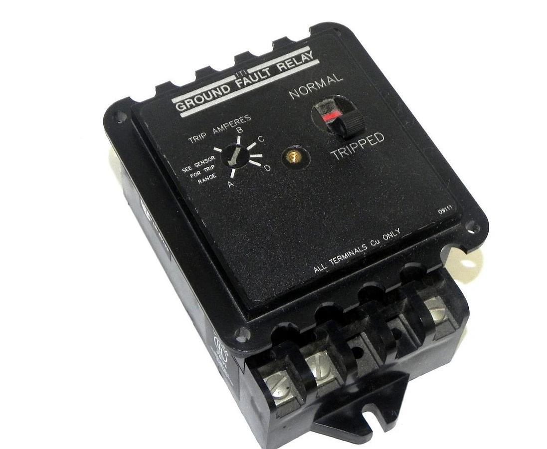 Used GENERAL ELECTRIC GFM-353 GROUND FAULT RELAY GFM353