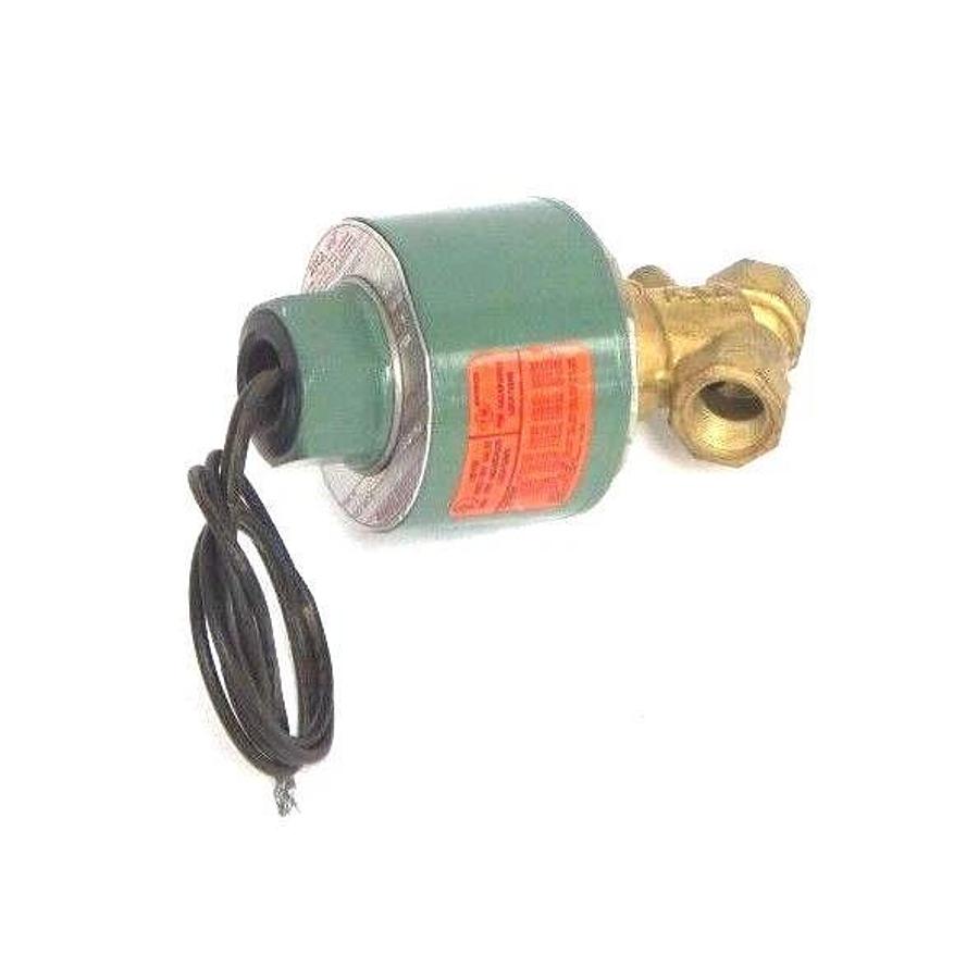 Used NEW ASCO RED HAT 8031B10 SOLENOID VALVE 110/120V, 50/60HZ, 7PSI AIR, 5PSI WATER