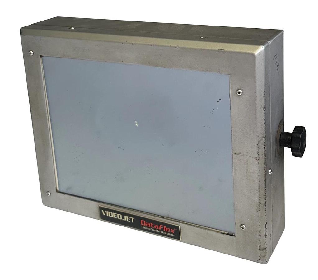 Used VIDEOJET DataFlex THERMAL TRANSFER OVERPRINTER SCREEN ONLY