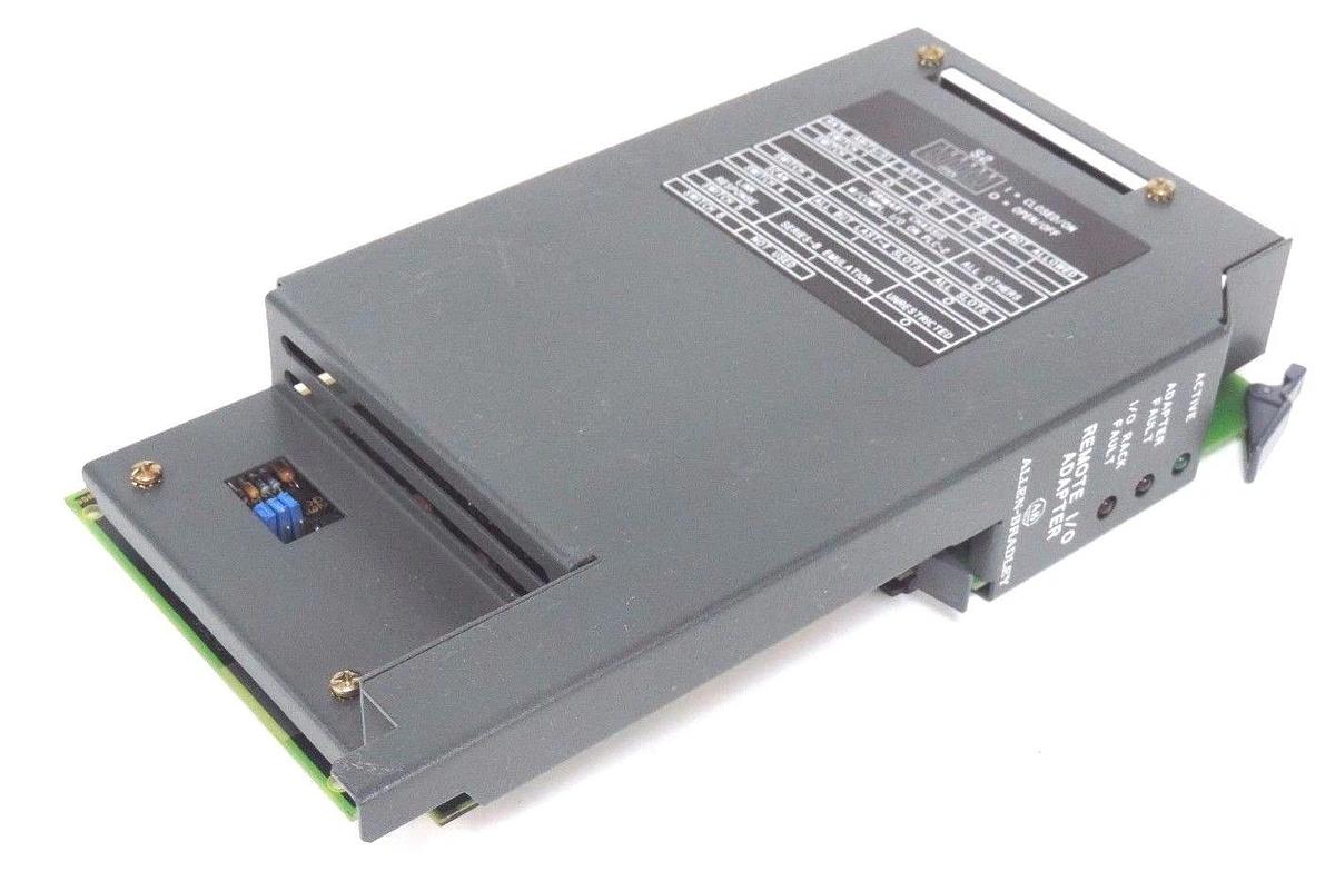 Used ALLEN BRADLEY 1771-ASB/E REMOTE I/O ADAPTER MODULE REV C05 1771ASBE
