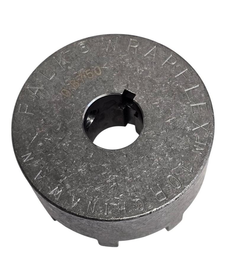 NEW FALK 10R WRAP FLEX COUPLING 0.8750 BORE KEYWAY