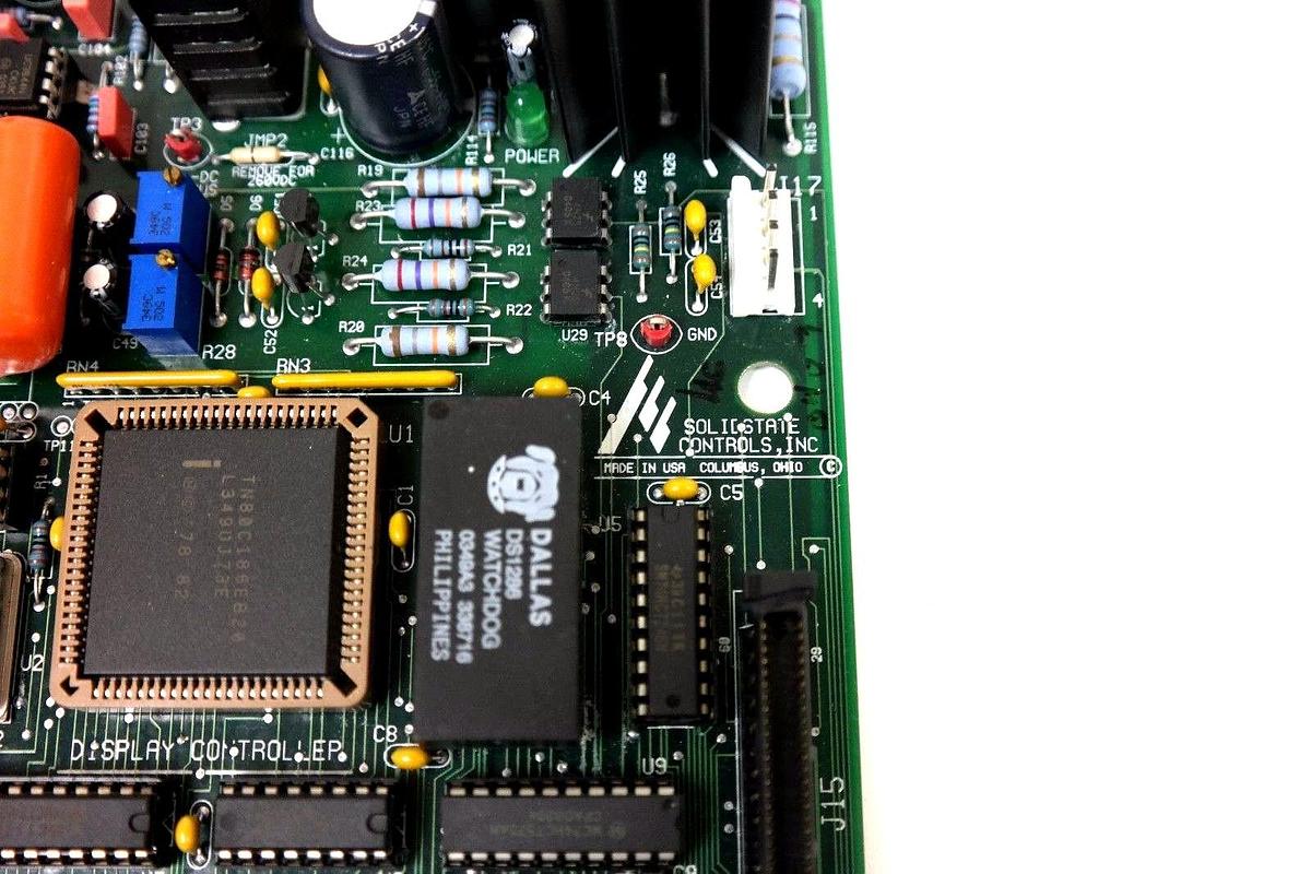 Used SOLIDSTATE CONTROLS, INC. 80-219505-90 DISPLAY CONTROL BOARD 8021950590