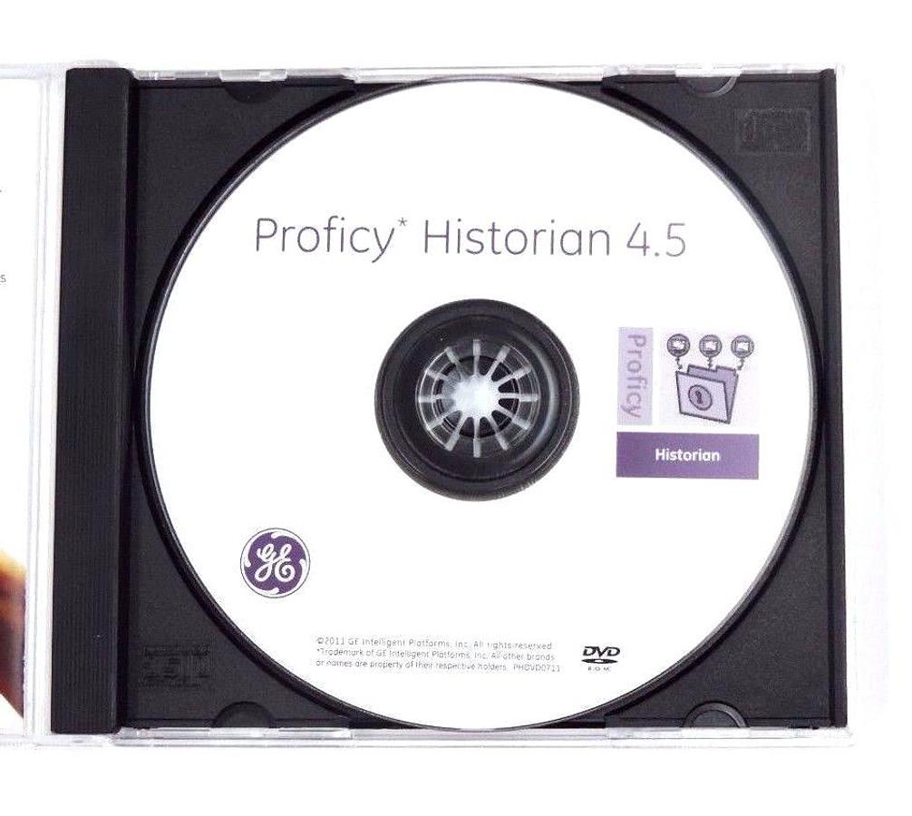 Used NEW GE PROFICY HISTORIAN 4.5 SOFTWARE