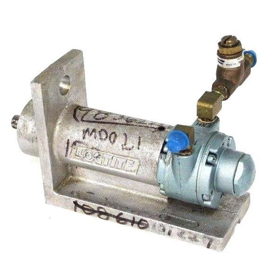 Used LOCTITE 983622 4EWAA ROTOSPRAY HEAD W/ PARKER VALVE 9836224EWAA