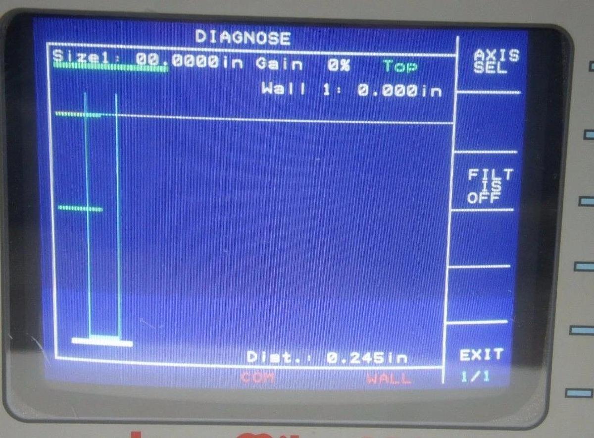 Used LASERMIKE 282 CONTROLLER UNIT 282-6001 AM4783 115VAC 4.0AMP 50/60HZ