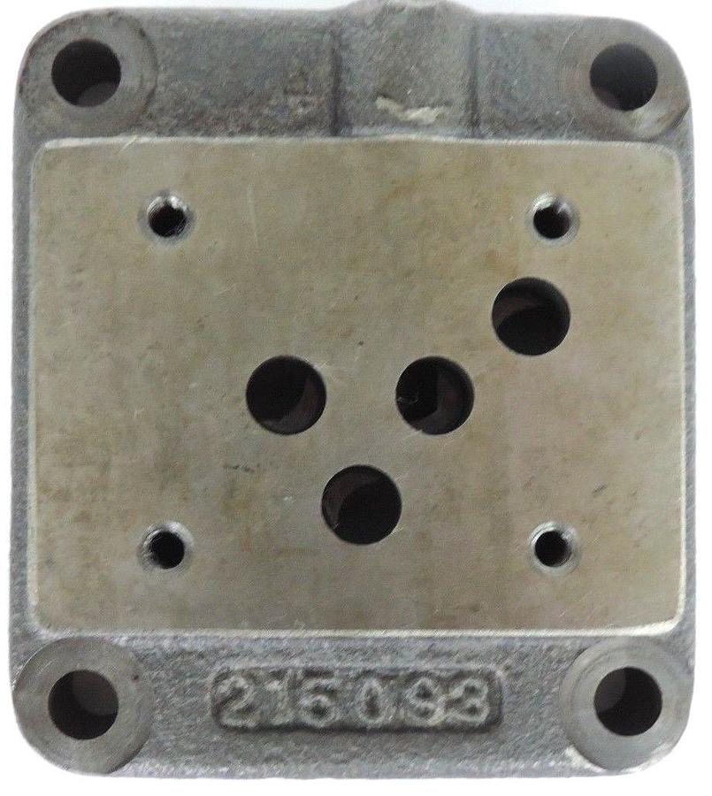Used NEW VICKERS 215093 VALVE SUBPLATE MANIFOLD