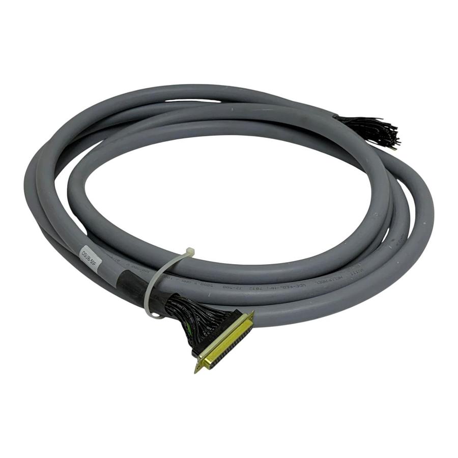 Helukabel JZ-500 50G0.5 QMM Control Cable 50 Pin Female D-Sub Pigtail Harness