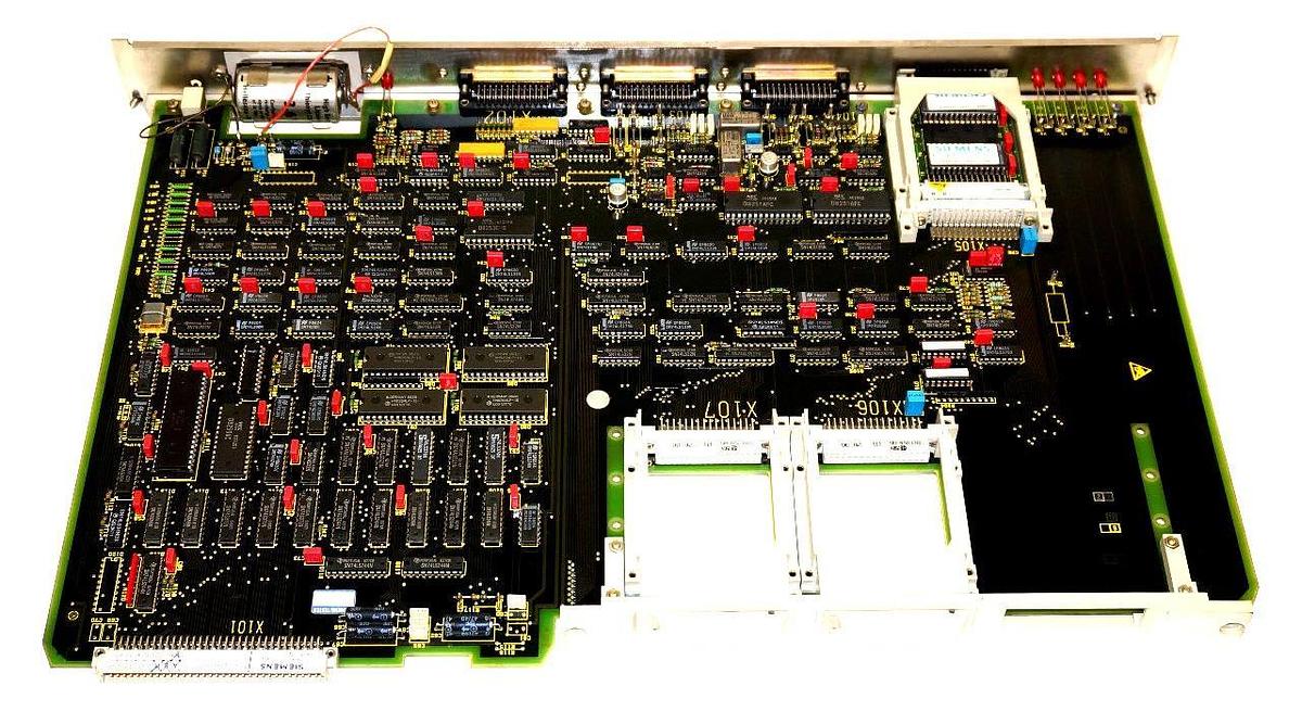 Used SIEMENS SINUMERIK 6FX1113-0AA02 CPU MODULE MS100, 6FX11130AA02