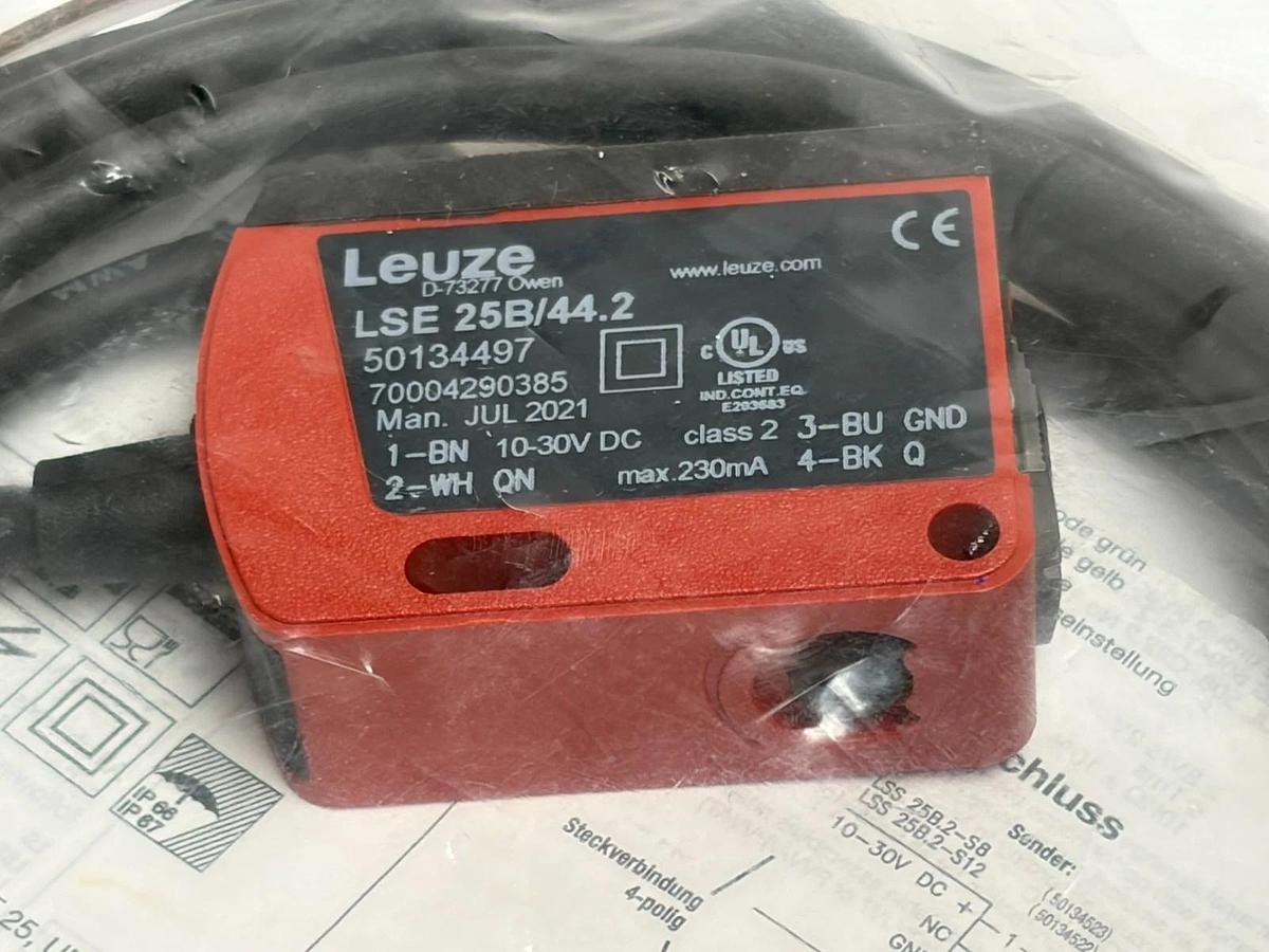 Leuze Electronic LSE 25B/44.2 Through-Beam Photoelectric Sensor Receiver New