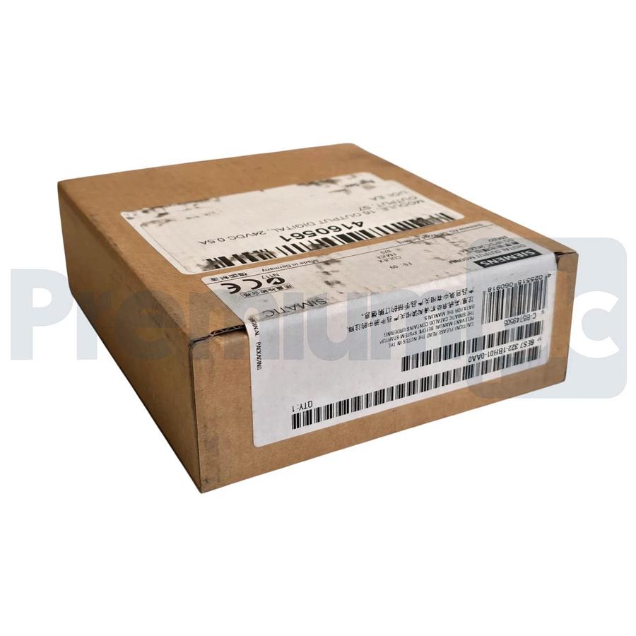 Used Siemens 6ES7322-1BH01-0AA0 SIMATIC S7-300 Digital Output SM 322 16 DO 24VDC NSFS