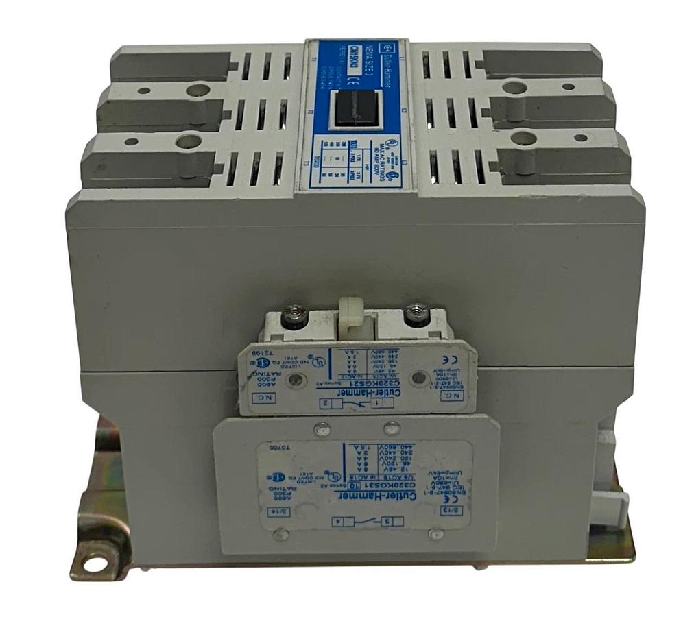 Used CUTLER-HAMMER CN15KN3E /A1 NEMA SIZE 3 CONTACTOR FREEDOM SERIES 90A 600V USNP