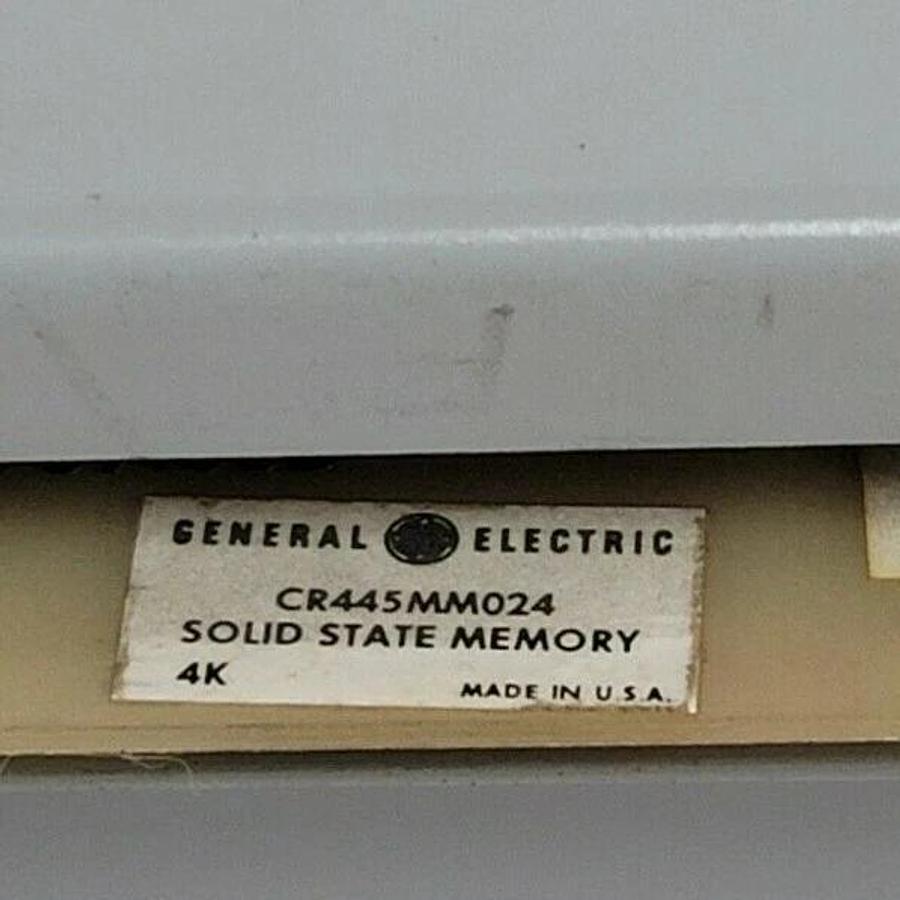 Used GENERAL ELECTRIC CR445MM024 SOLID STATE MEMORY 4K BOARD