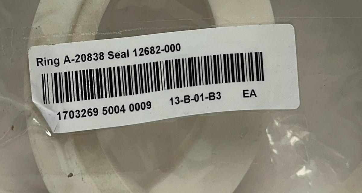 Used 2 BLENTECH CORP A-20838 / 12682-000 / 20838 OEM SEAL RINGS FOR COOKER NSNP