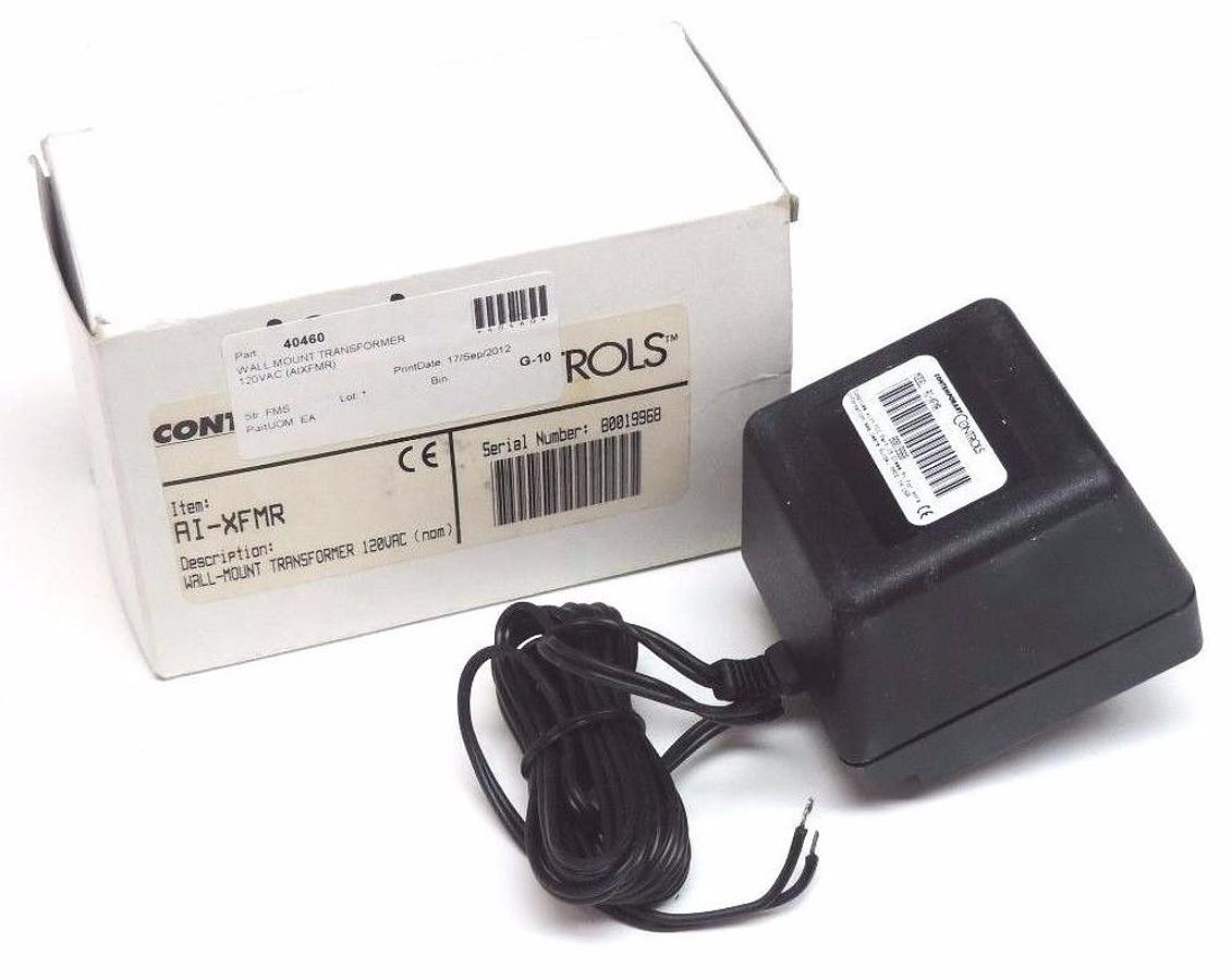 Used NIB JOHNSON CONTROLS AI-XFMR WALL MOUNT TRANSFORMER 120VAC AIXFMR
