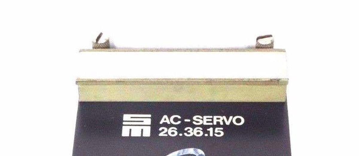 Used REPAIRED SIEB & MEYER 26.36.15 AC-SERVO MODULE SINUDYN 26.36.015.11, 26.37.03.2
