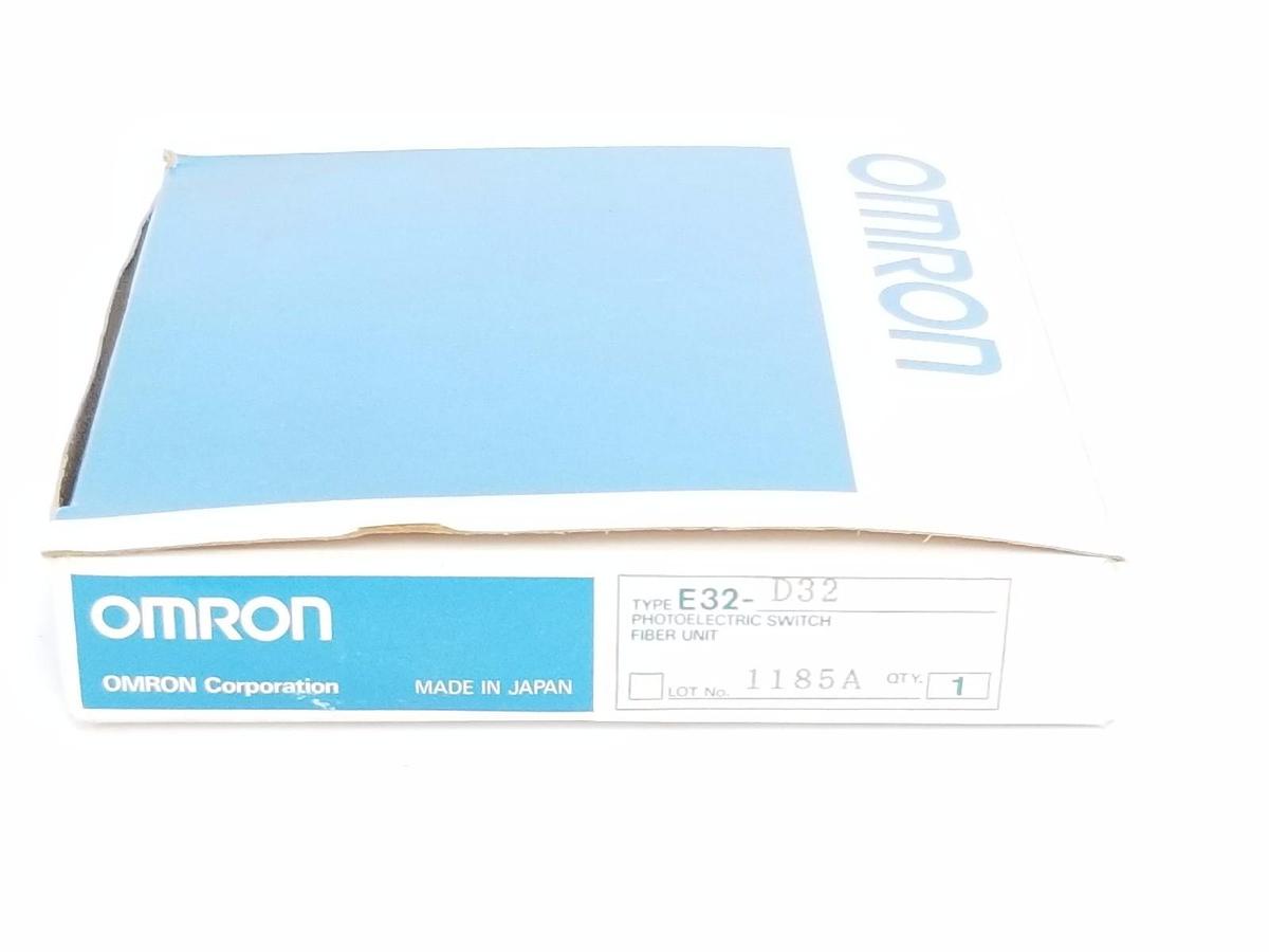 Used NIB OMRON E32-D32 PHOTOELECTRIC SWITCH FIBER UNIT E32D32