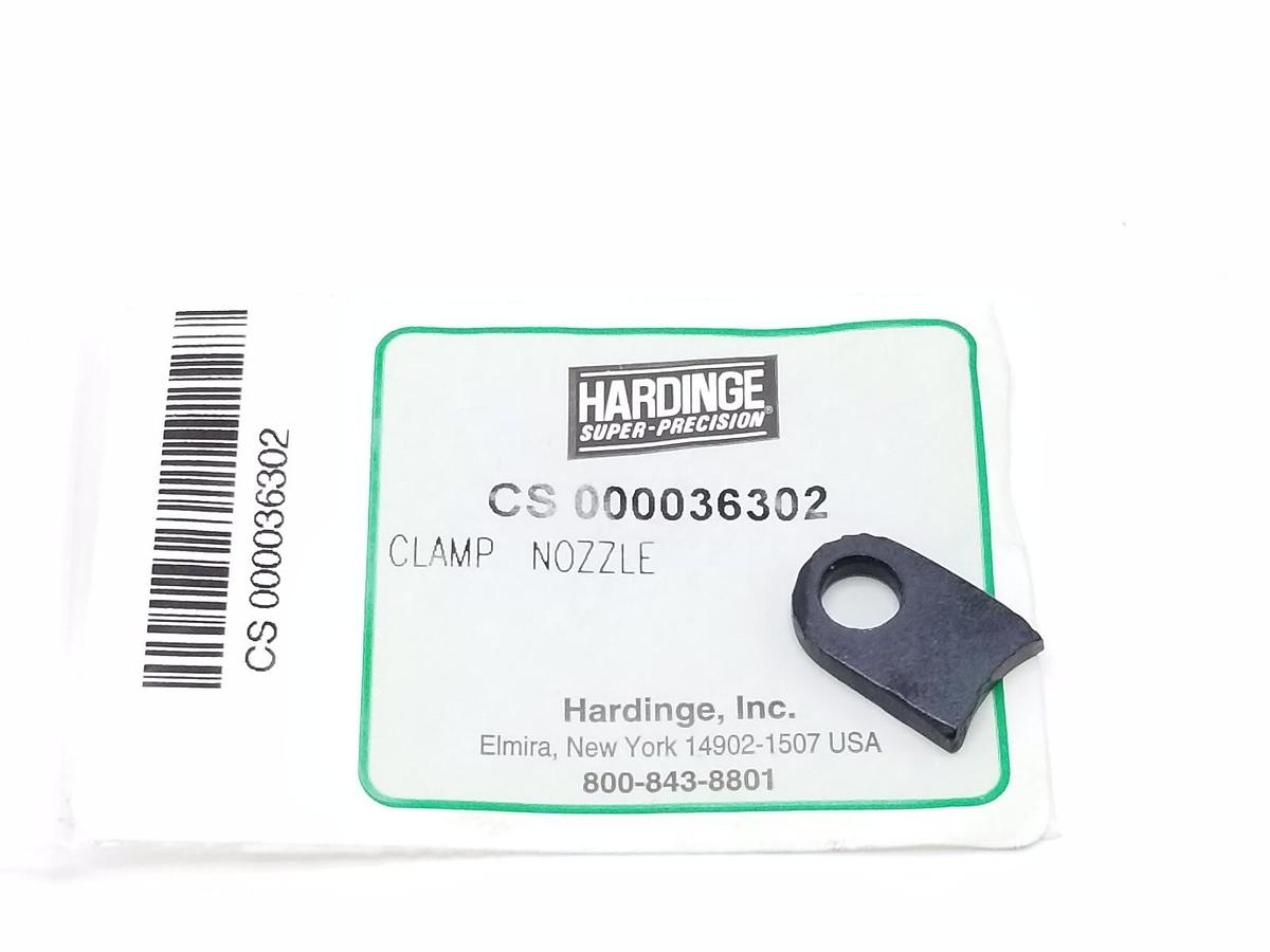 Used NEW HARDINGE SUPER-PRECISION CS 000036302 CLAMP NOZZLE