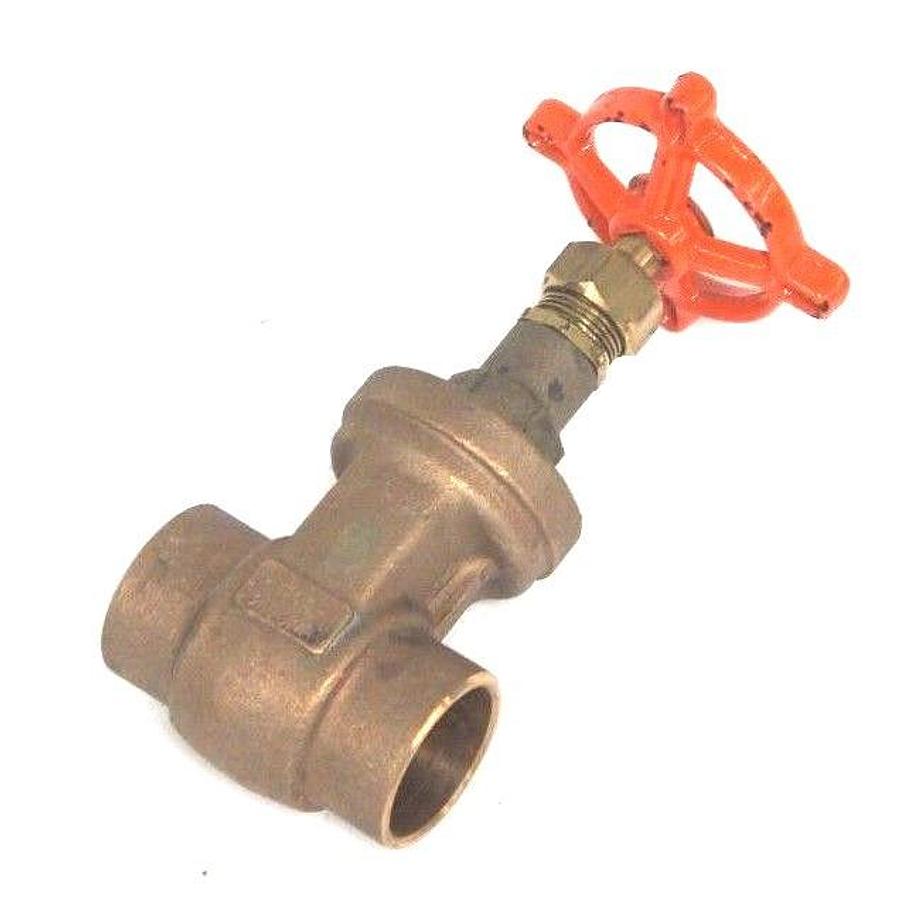 NEW STOCKHAM FIG. B-104 GATE VALVE 1-1/2" SOLDER