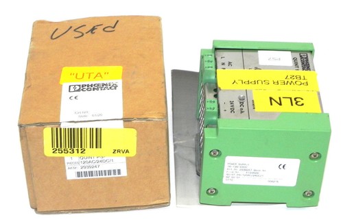 Used PHOENIX CONTACT QUINT PS-120AC/24DC/1 POWER SUPPLY ART# 2939247 78-139-4300
