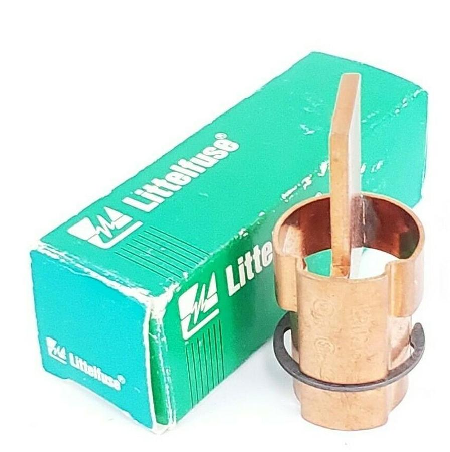 Used NIB LITTELFUSE LRU 216 FUSE REDUCERS 1 PAIR, LRU216 (INCOMPLETE)