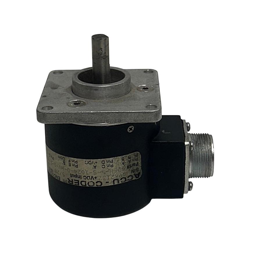 Used ENCODER PRODUCTS 725N-S-S-1024-Q-HV-1-F-N-SY-Y-N ACCU-CODER ENCODER 5-28VDC USNP