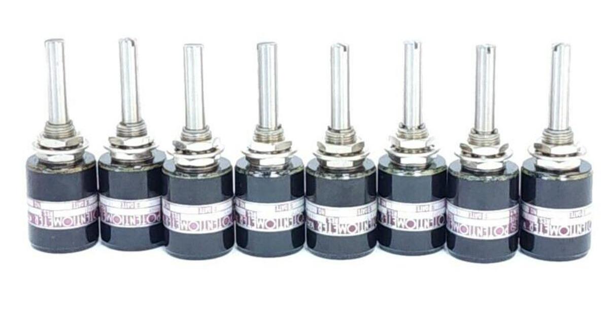 Used LOT OF 8 NEW SAKAE S20HP-10S / S20HP10S POTENTIOMETERS 1K