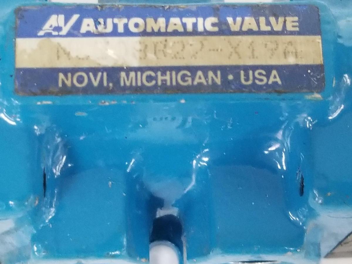 Used AUTOMATIC VALVE N6308B22-X19A SOLENOID VALVE 110/120V 50/60HZ 150PSIG MAX