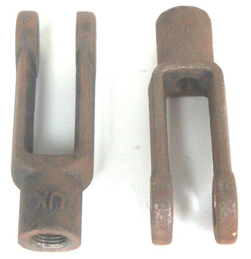 Used LOT OF 2 PARKER L045220000 LONG CLEVISES 1.75/2.5"