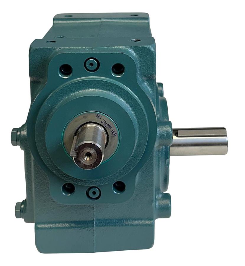 Used DODGE 23S30R TIGEAR-2 RIGHT-ANGLE WORM GEAR REDUCER 30:1 RATIO 1.42HP MAX NSMP