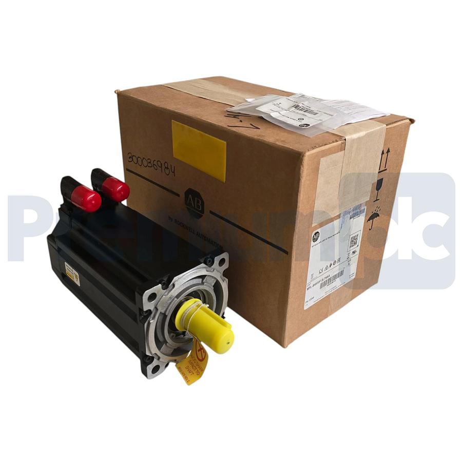 Used ALLEN BRADLEY MPL-B4530F-SJ74AA /A Kinetix MPL AC SERVO MOTOR 460V w/BRAKE NSMP