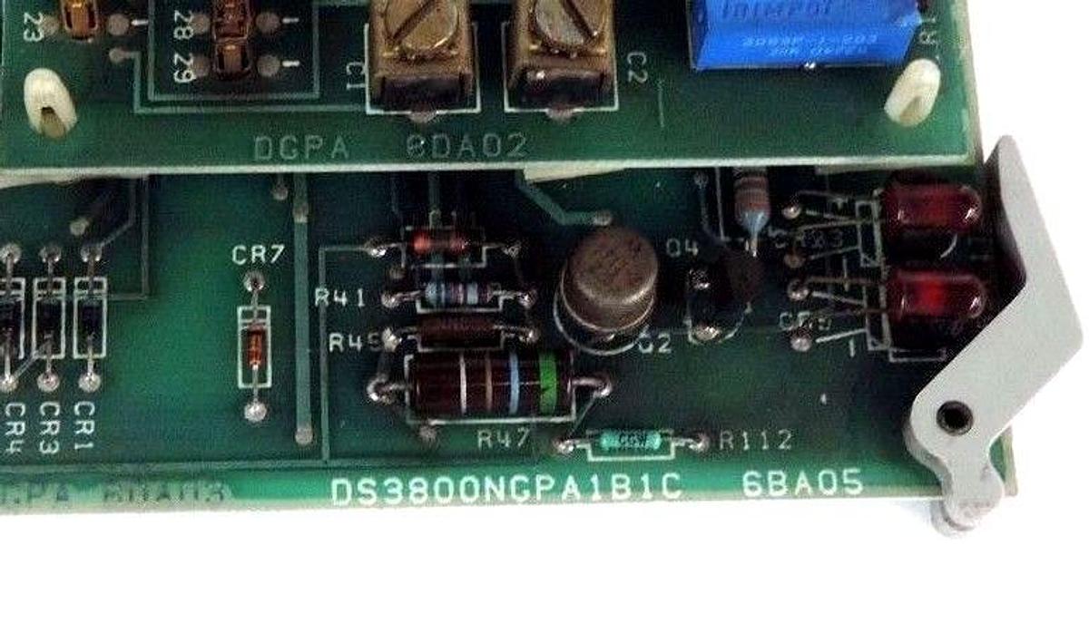 Used GENERAL ELECTRIC DS3800NGPA1B1C PC BOARD NGPA W/ GE DS3800DGPA1A1B BOARD