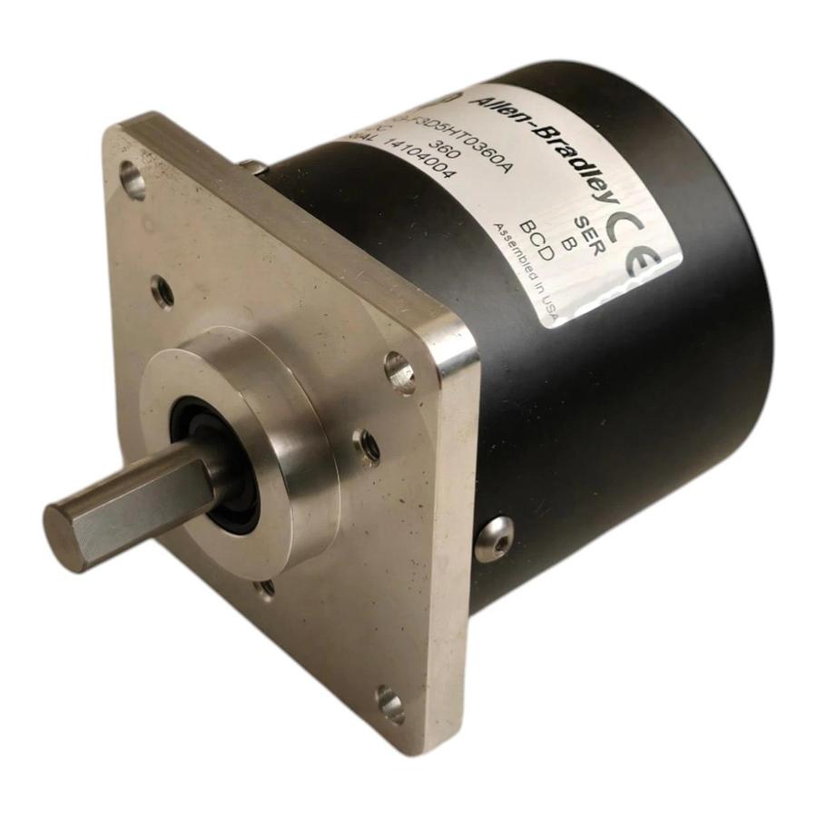 Allen-Bradley 845G-F3D5HT0360A /B Absolute Encoder 5VDC, 360PPR 3/8" SHAFT NSMP