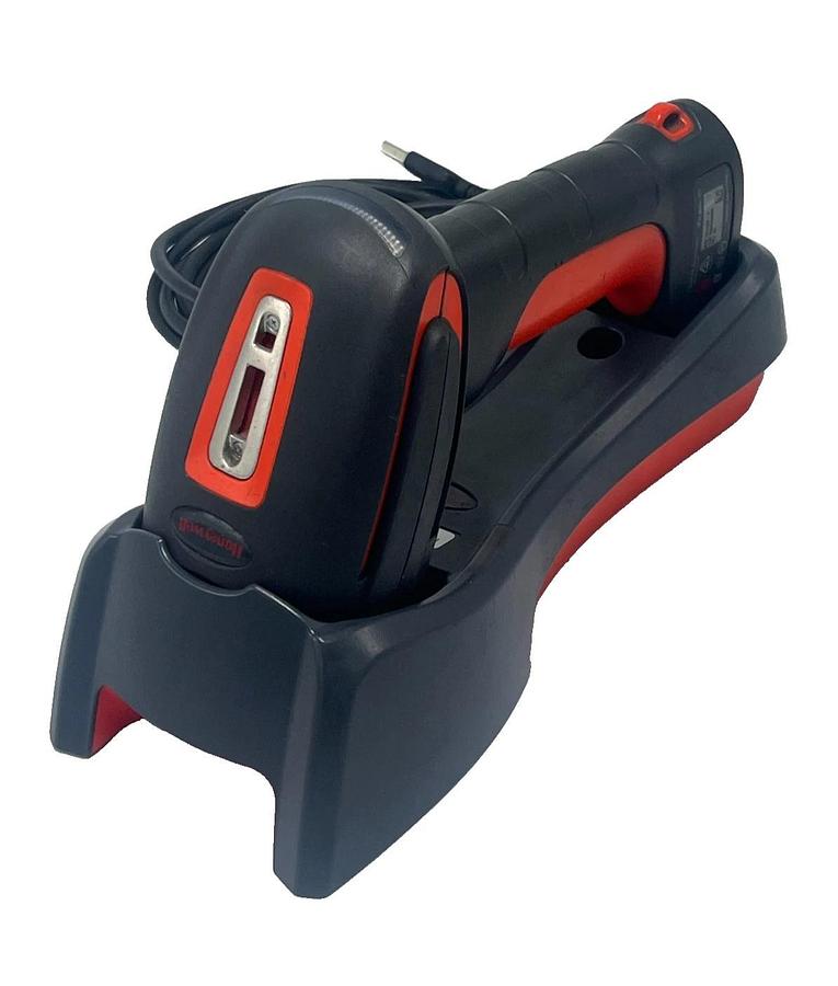 Used HONEYWELL 1981iER-3 Granit Industrial 2D Barcode Scanner w/ CCB02 Base & Cable