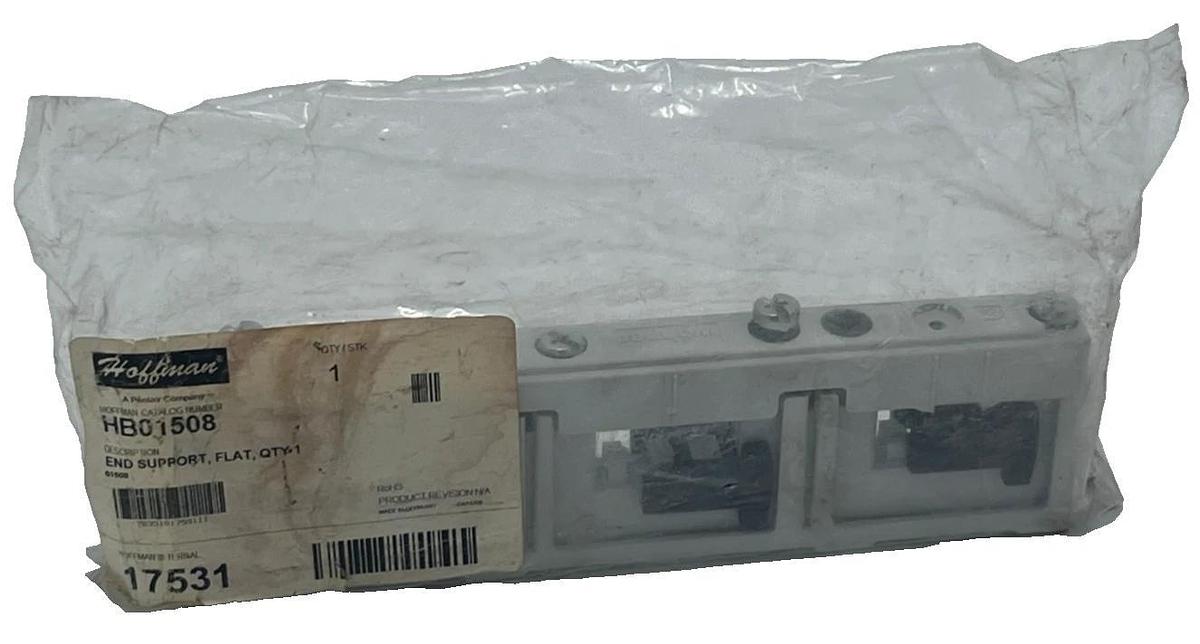 Used HOFFMAN HB01508 End Support Bracket Flat Panel Mount Cable Management NEMA