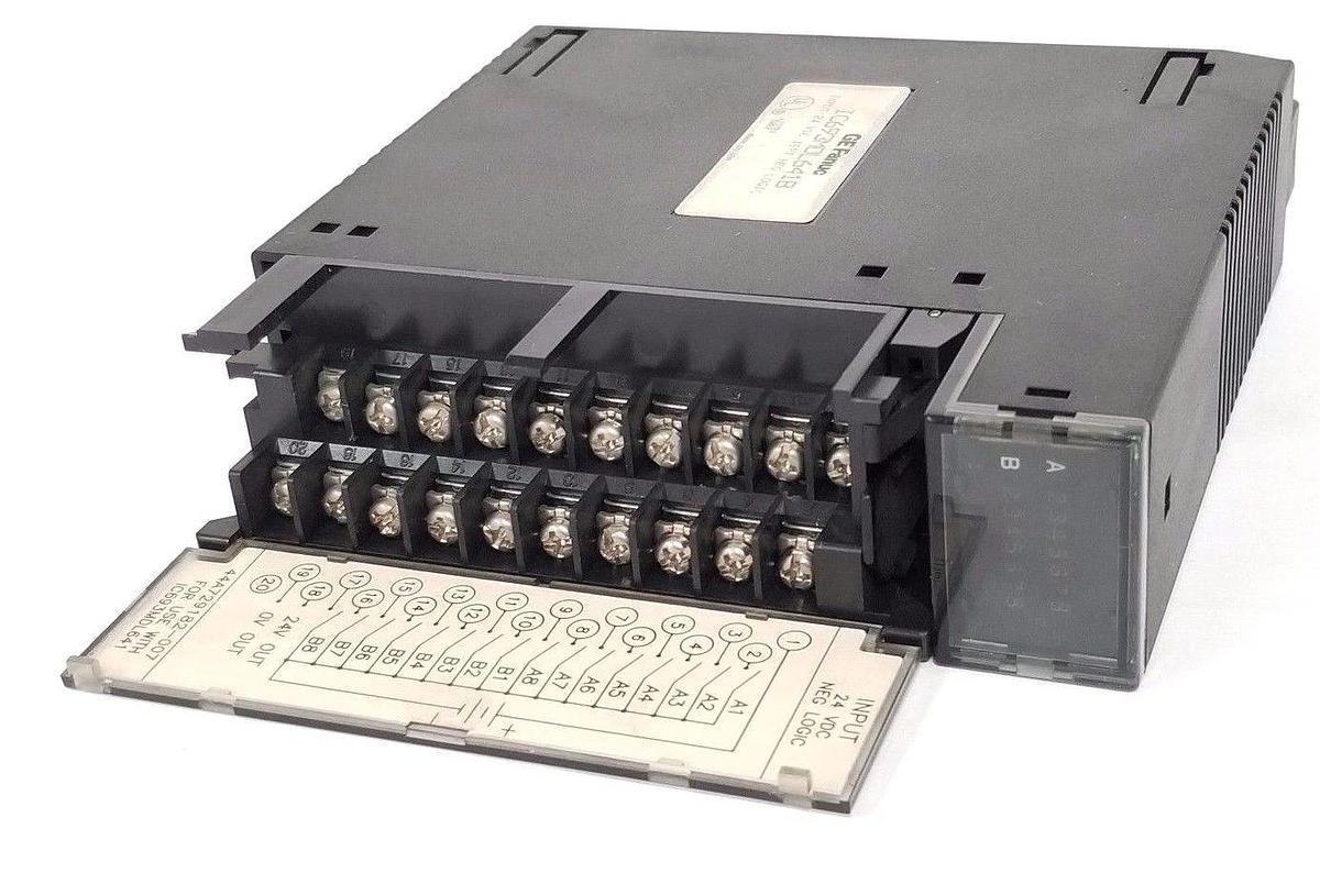 Used GE FANUC IC693MDL641B INPUT MODULE 24 VDC 16PT NEG LOGIC