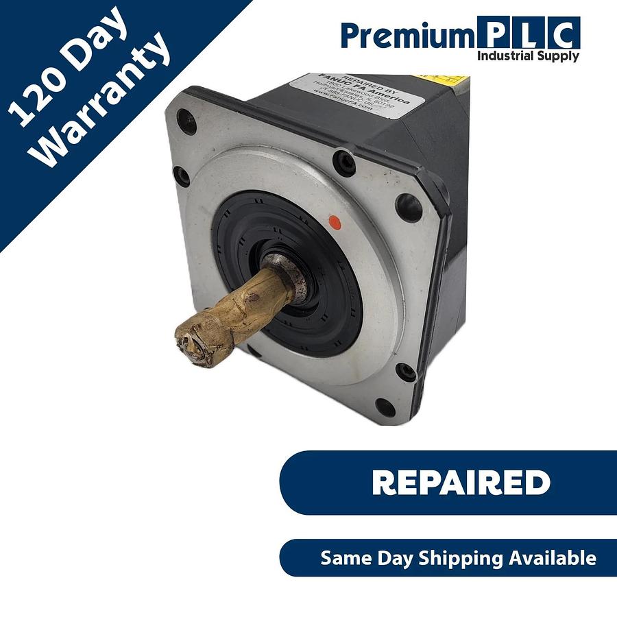 Refurbished REPAIRED FANUC A06B-0127-B088 ALPHA A6/2000 AC SERVO MOTOR 1kW A06B-0127-B088-R
