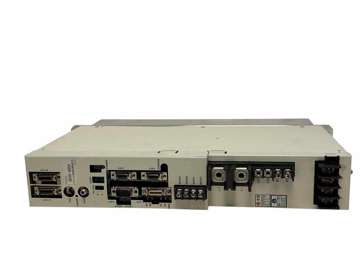 Used JTEKT TOYODA GC50-U050 SERVO DRIVE 8.3A 200-230V AC / 270-311V DC GC50U050