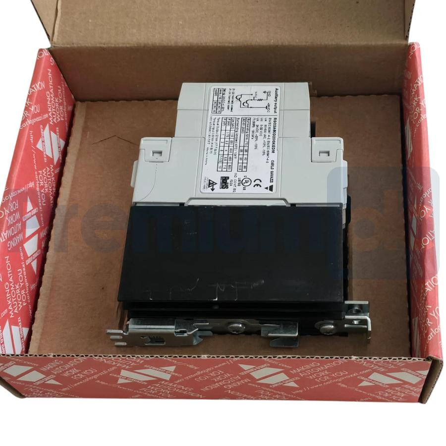 CARLO GAVAZZI RGC3A60D20KKE DIN-RAIL SSR SOLID STATE RELAY 3P 600V 20A NSMP