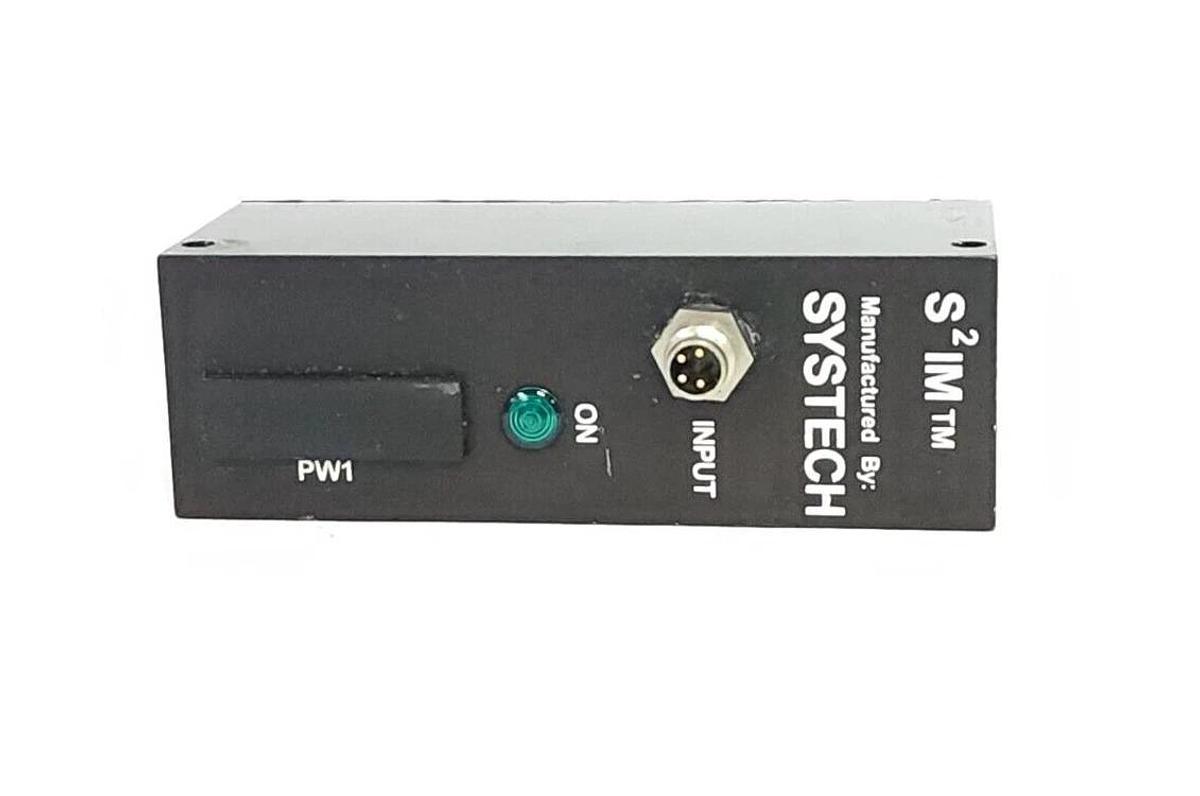 Used SYSTECH S2IM PACKING CONTROL VISION INSPECTION UNIT 32 LED LIGHTS