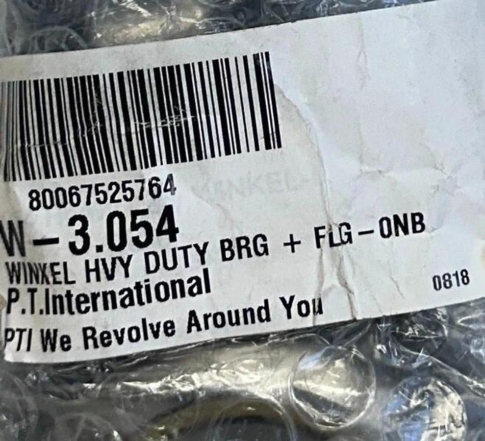 Used PT INTERNATIONAL W-3.054 / 80067525764 WINKEL HEAVY DUTY BEARING + FLG-0NB NSMP