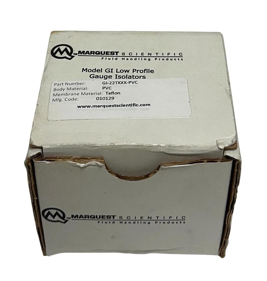 MARQUEST SCIENTIFIC GI-22TXXX-PVC / GI22TXXXPVC MODEL GI GAUGE ISOLATOR NSMP