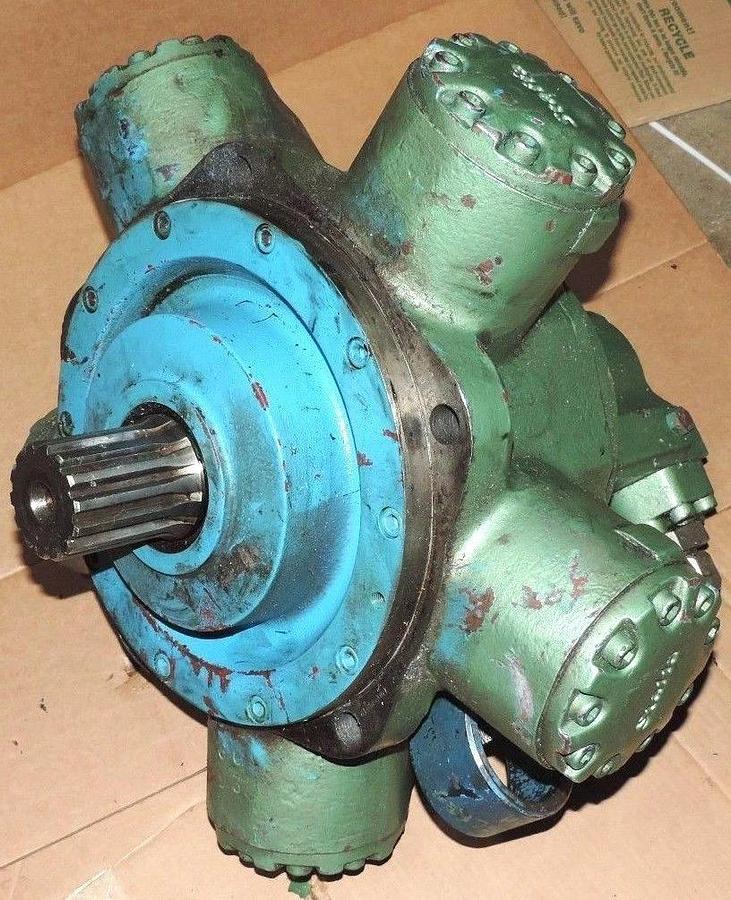 Used VICKERS STAFFA HM/B100S/F/13 RADIAL PISTON HYDRAULIC MOTOR HMB SER. FIXED DISP.